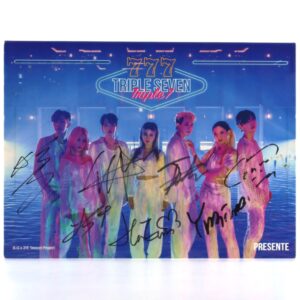 777 - Presente Signed CD Album Promo 3YE B.I.G Triple7 Triple Seven K-Pop