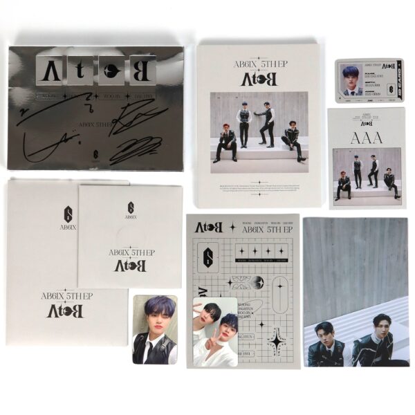 AB6IX - A to B Signed Autographed CD Album Promo K-Pop 2022