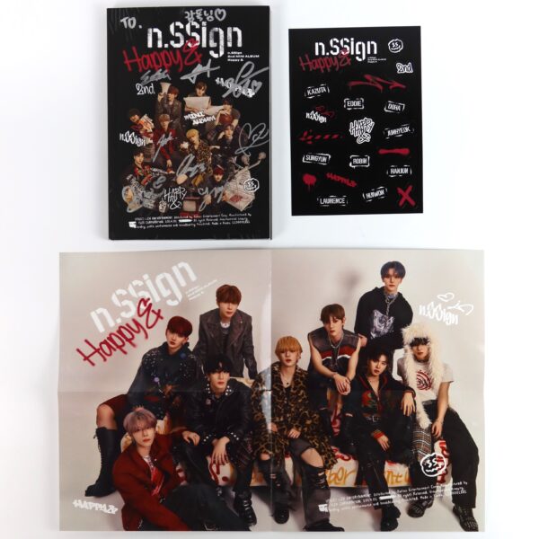 IMG_8619 n.SSign - Happy & Signed + Message CD Mini Album Promo 2024 K-Pop