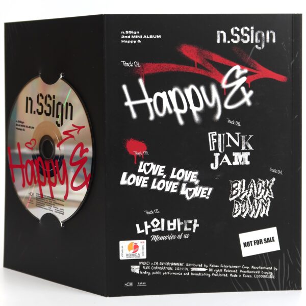 IMG_8621 n.SSign - Happy & Signed + Message CD Mini Album Promo 2024 K-Pop