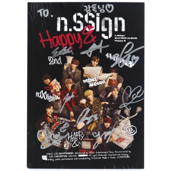 IMG_8624 n.SSign - Happy & Signed + Message CD Mini Album Promo 2024 K-Pop