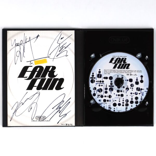 IMG_9167 CNBlue - Ear Fun Signed Autographed CD 3rd Mini Album 2012