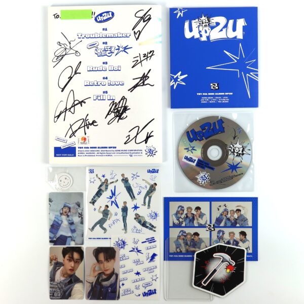 To1 - UP2U Signed + Message 4th Mini Album CD Promo K-Pop 2022 Too