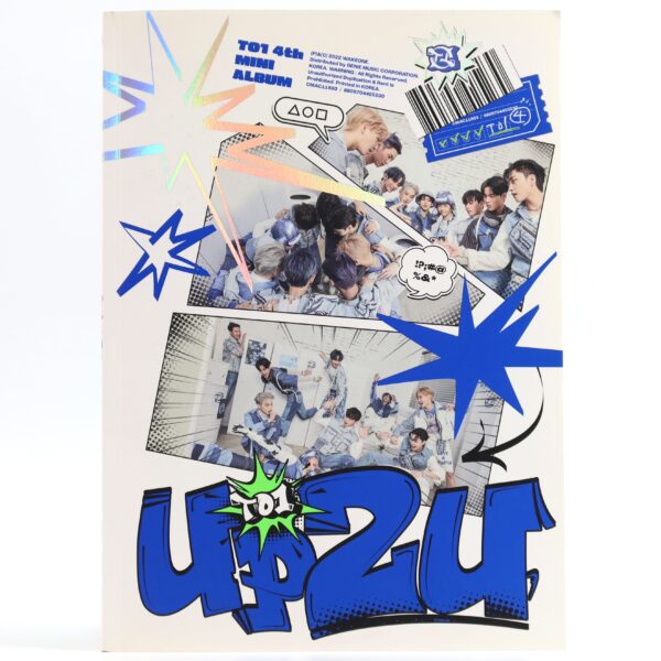 To1 - UP2U Signed + Message 4th Mini Album CD Promo K-Pop 2022 Too