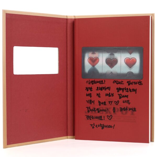 Elris - Jackpot [Red Ver.] Signed Autographed CD Mini Album Promo K-Pop Alice