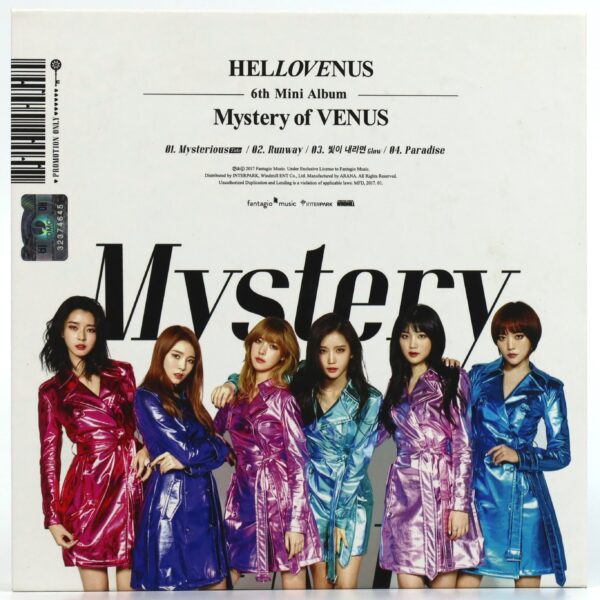 Hello Venus - Mystery of Venus Signed Autographed CD Album Promo K-Pop 2017