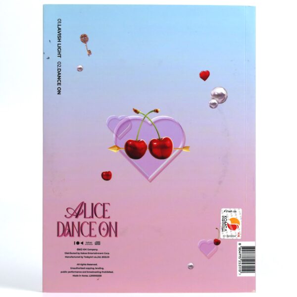 Alice - Dance On Signed + Message CD Single Album Promo K-Pop 2022 Elris