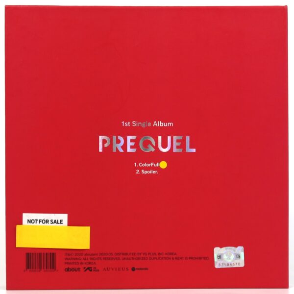 IMG_9883 Redsquare - Prequel Signed Autographed Single Album CD Promo K-Pop 2020
