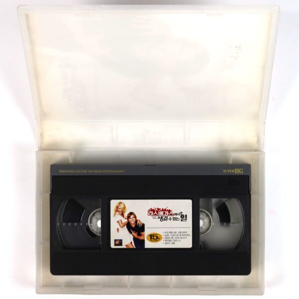 What Happens in Vegas (2008) Korean Late VHS Rental [NTSC] Korea