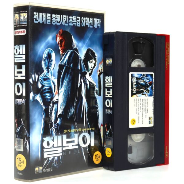 Hellboy (2004) Korean VHS Rental [NTSC] Korea Guillermo del Toro