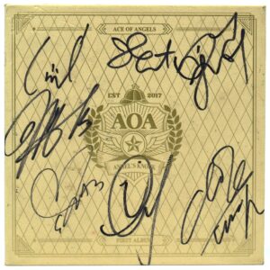AOA - Angel's Knock Signed Autographed + Message CD Album Promo 2017 [read]