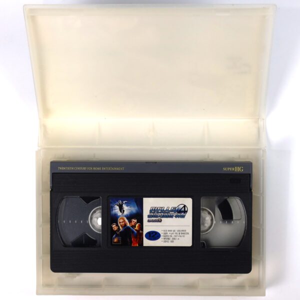 Fantastic 4 Rise Of The Silver Surfer (2007) Korean Late VHS [NTSC] Korea