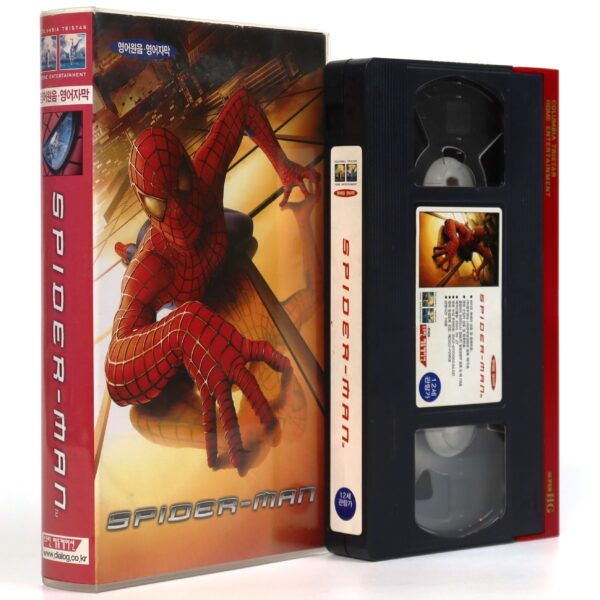 Spider-Man (2002) Korean VHS [NTSC] Korea English Audio English Subtitles