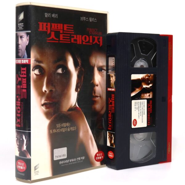 Perfect Stranger (2007) Korean Late VHS Rental [NTSC] Korea Bruce Willis