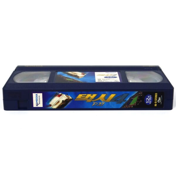 Taxi 4 (2007) Korean Late VHS Rental [NTSC] Korea France Action