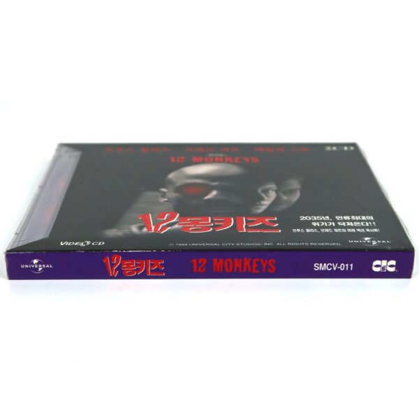 12 Monkeys (1995) Korean Sealed VCD Video CD Korea Brad Pitt Bruce Willis