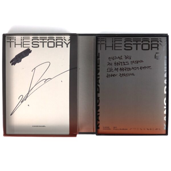 IMG_1333 Kang Daniel - The Story Signed + Message CD Album Promo 2022 Wanna One