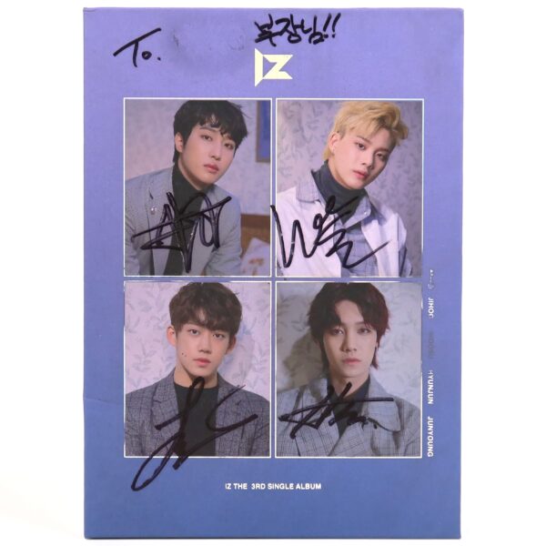 IZ - The:Iz Signed + Message 3rd Single Album Promo CD K-Pop Rock 2020