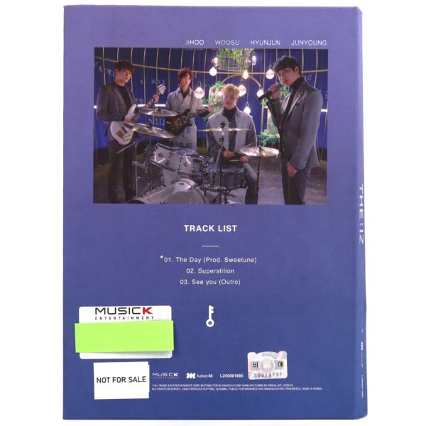 IZ - The:Iz Signed + Message 3rd Single Album Promo CD K-Pop Rock 2020