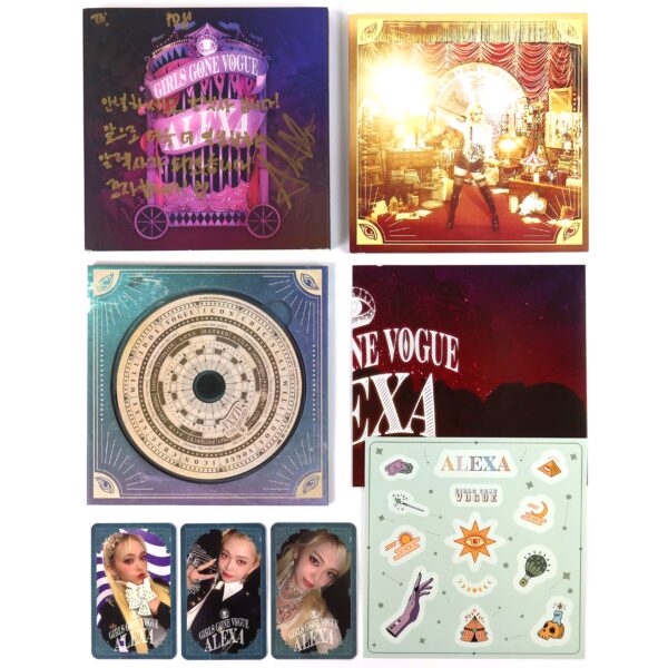 AleXa - Girls Gone Vogue Signed + Message CD Album Promo K-Pop 2022