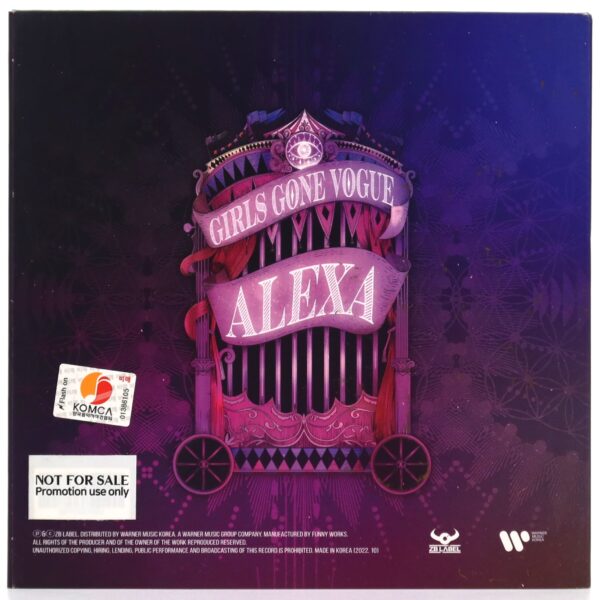 AleXa - Girls Gone Vogue Signed + Message CD Album Promo K-Pop 2022