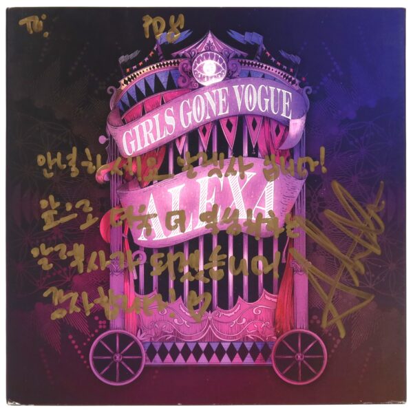 AleXa - Girls Gone Vogue Signed + Message CD Album Promo K-Pop 2022