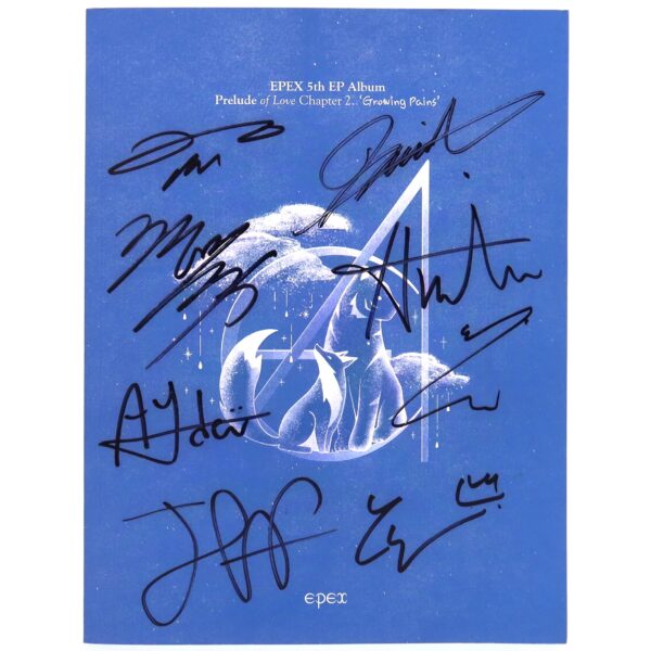 Epex - Prelude Of Love Chapter 2: Growing Pains Album Signed CD Promo 2023