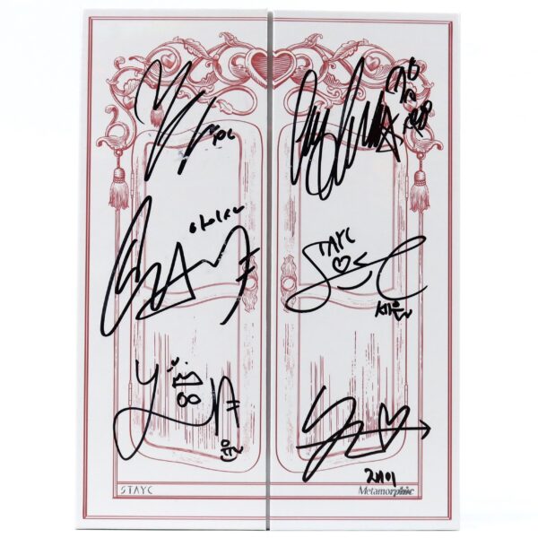 Stayc - Metamorphic Signed Autographed CD Album Promo 2024 K-Pop