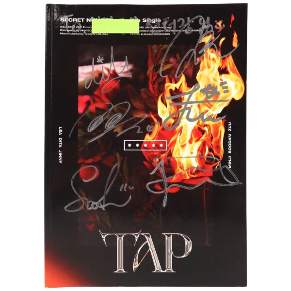 Secret Number - TAP Signed Autographed CD Single Album [no disc/damage, read]