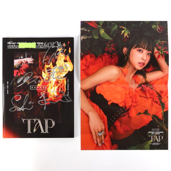 Secret Number - TAP Signed Autographed CD Single Album [no disc/damage, read]