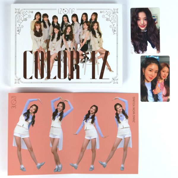 IZ*ONE - Color*iz Rose Ver. Album CD Minju Disc Wonyoung PC Izone Coloriz