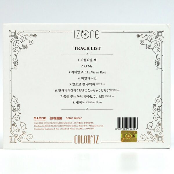 IZ*ONE - Color*iz Rose Ver. Album CD Minju Disc Wonyoung PC Izone Coloriz