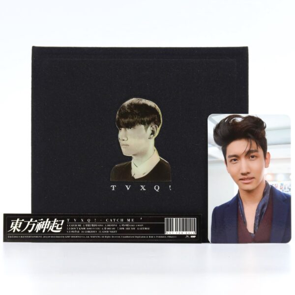 TVXQ - Catch Me Album CD Changmin Photocard Promo Dong Bang Shin Ki Tohoshinki