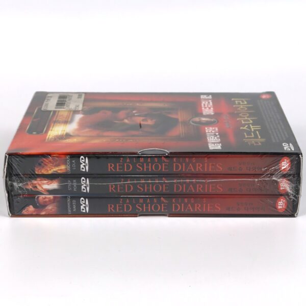 Red Shoe Diaries Korean 3 DVD Set Sealed Korea Slipcase