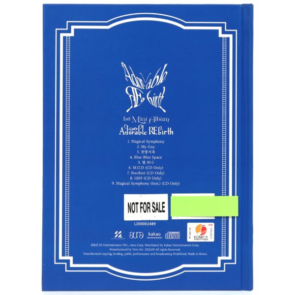 Adora - Adorable Rebirth Signed Autographed CD Mini Album Promo K-Pop 2020