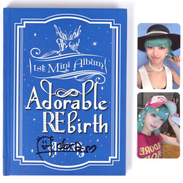 Adora - Adorable Rebirth Signed Autographed CD Mini Album Promo K-Pop 2020