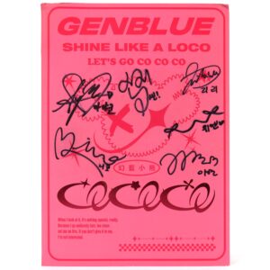 Genblue - Cococo Signed Autographed Single Album CD Promo 2024 K-Pop [read]