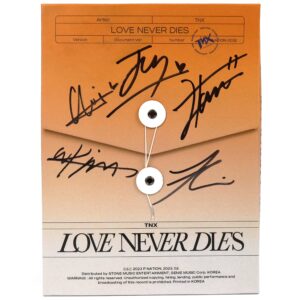 TNX - Love Never Dies Signed + Message CD Mini Album Promo 2023 K-Pop