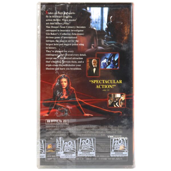 Entrapment (1999) Korean Sealed VHS [NTSC] Korea English Subtitles