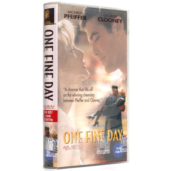 One Fine Day (1996) Korean Sealed VHS [NTSC] Korea Fox Watermark George Clooney