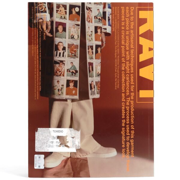Ravi - R.ook Book Signed Autographed Promo CD Mini Album 2019 Vixx