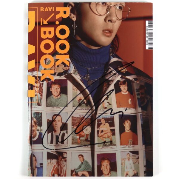 Ravi - R.ook Book Signed Autographed Promo CD Mini Album 2019 Vixx