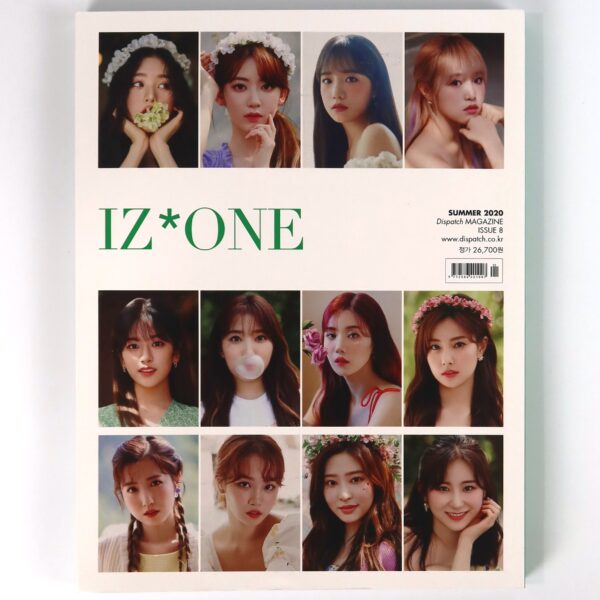 IZ*ONE D'Icon Issue 8 Yuri Cover + Photocards + Postcards Izone Dicon