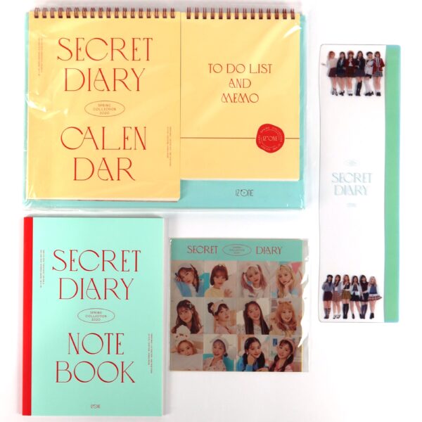IZ*ONE – Secret Diary Spring Collection 2020 Blue Complete Set - Korea ...