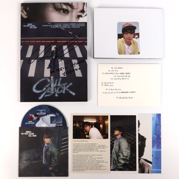 Minho - Call Back Signed Autographed CD Album Promo 2024 K-Pop Shinee