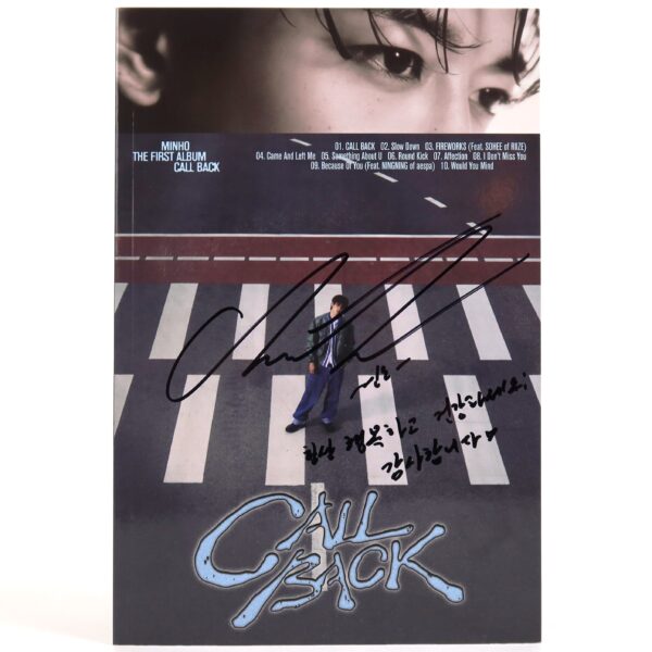 Minho - Call Back Signed Autographed CD Album Promo 2024 K-Pop Shinee