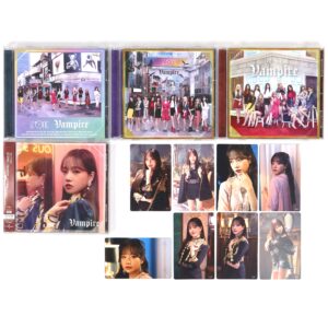 IZ*ONE - Vampire CD + DVD Album 4 Versions + 8 Photocards Lot Izone Yuri