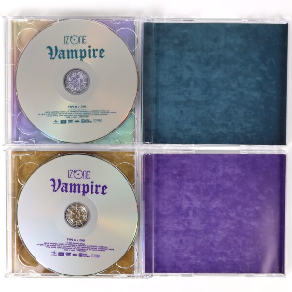 IZ*ONE - Vampire CD + DVD Album 4 Versions + 8 Photocards Lot Izone Yuri
