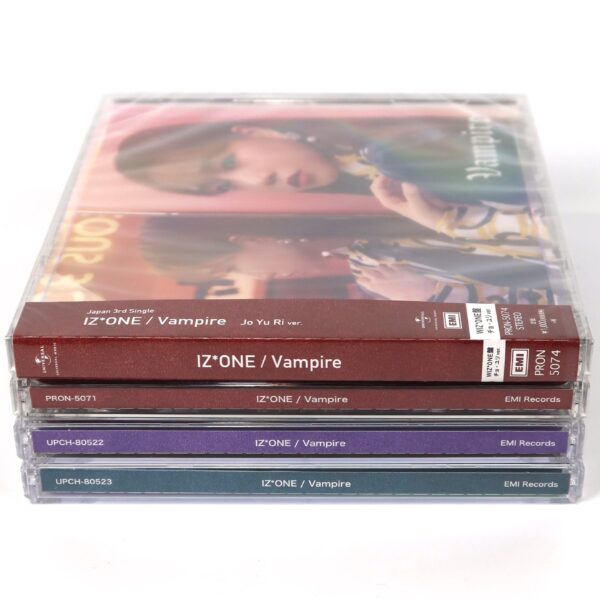 IZ*ONE - Vampire CD + DVD Album 4 Versions + 8 Photocards Lot Izone Yuri