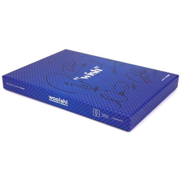 Woo!Ah! - Wish Signed Autographed CD Single Album Promo 2021 K-Pop